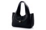 Lucky Bees Bolsa de Hombro Margot Negro Cuero de Polivinilo 32x12x21 cm